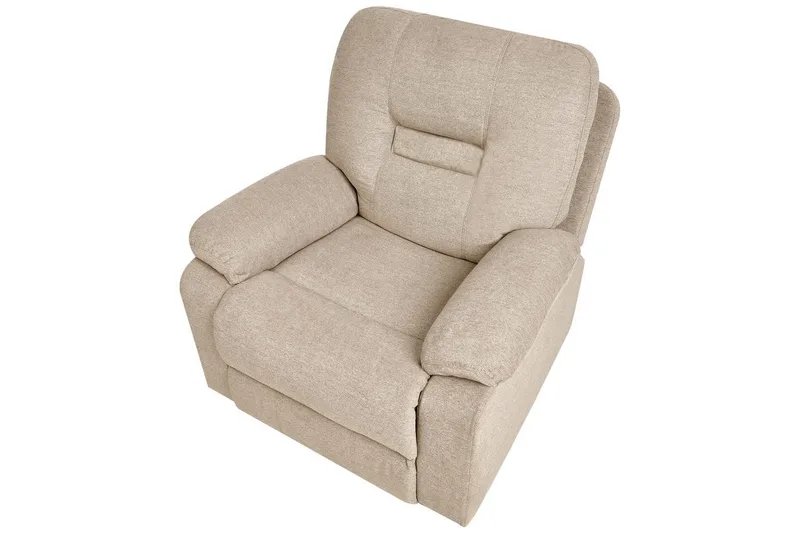 Lenestol Alnor Beige - Beige - Møbler - Stoler & lenestoler - Lenestoler - Recliner & kinostol