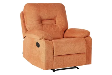 Lenestol Alnor Oransje - Oransje - Møbler - Stoler & lenestoler - Lenestoler - Recliner & kinostol