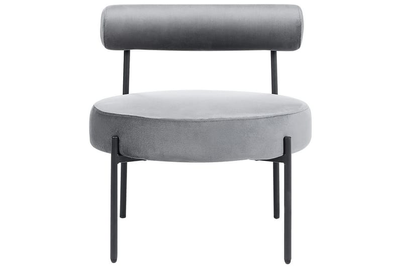Lenestol Alpha - Grå, svart - Møbler - Stoler & lenestoler - Lenestoler - Lenestoler uten armlene