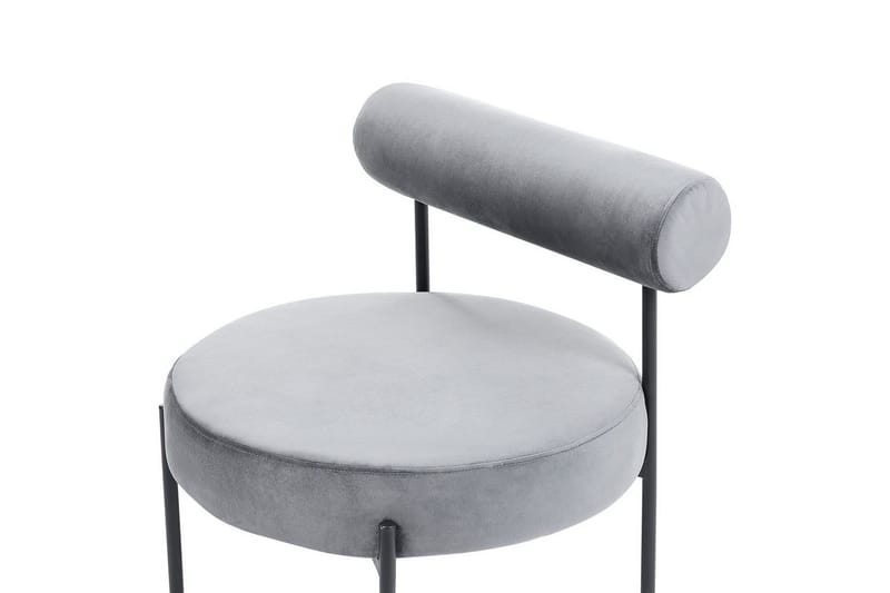 Lenestol Alpha - Grå, svart - Møbler - Stoler & lenestoler - Lenestoler - Lenestoler uten armlene