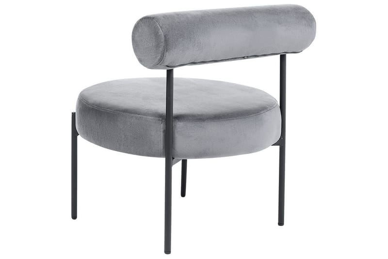 Lenestol Alpha - Grå, svart - Møbler - Stoler & lenestoler - Lenestoler - Lenestoler uten armlene