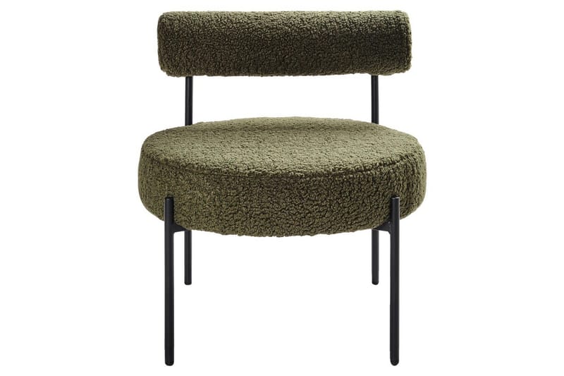 Lenestol Alpha Grønn/svart - Grønn/svart - Møbler - Stoler & lenestoler - Lenestoler - Lenestoler uten armlene