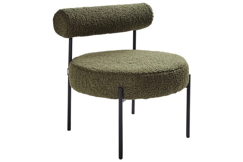 Lenestol Alpha Grønn/svart - Grønn/svart - Møbler - Stoler & lenestoler - Lenestoler - Lenestoler uten armlene