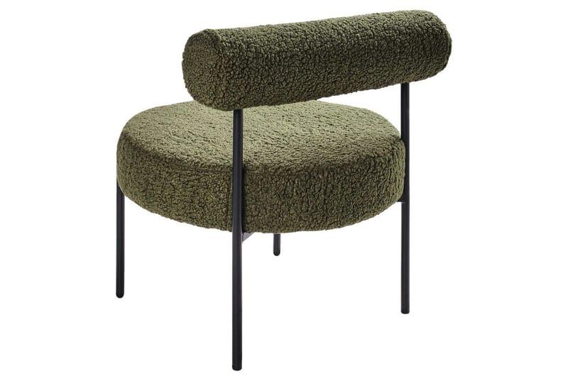 Lenestol Alpha Grønn/svart - Grønn/svart - Møbler - Stoler & lenestoler - Lenestoler - Lenestoler uten armlene