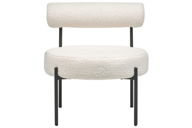 Lenestol Alpha - Hvit, Svart - Møbler - Stoler & lenestoler - Lenestoler - Lenestoler uten armlene