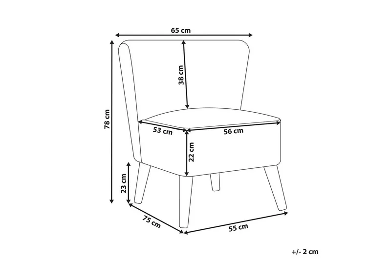 Lenestol Alven - Møbler - Stoler & lenestoler - Lenestoler - Lenestoler uten armlene