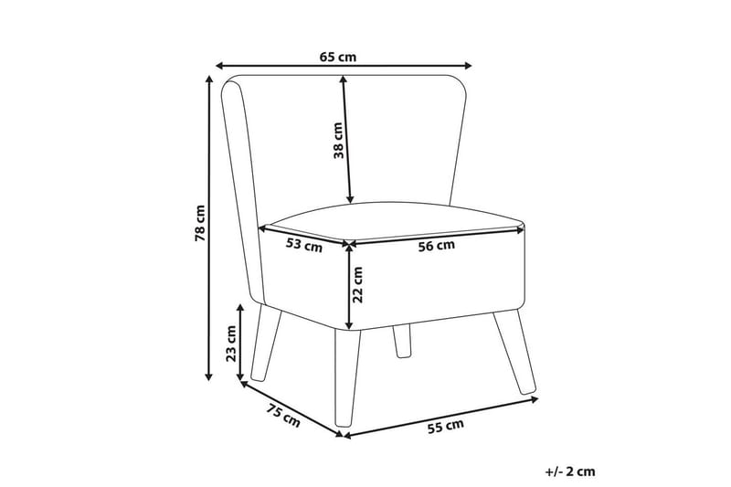 Lenestol Alven - Møbler - Stoler & lenestoler - Lenestoler - Lenestoler uten armlene