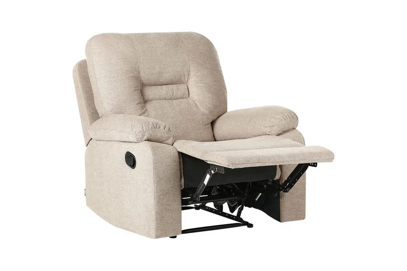 Lenestol Bergen Beige - Beige - Møbler - Stoler & lenestoler - Lenestoler - Recliner & kinostol
