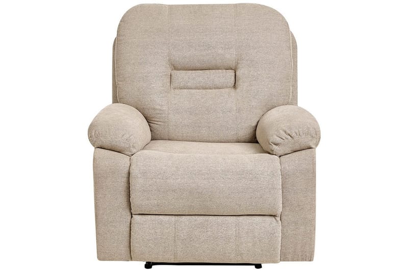 Lenestol Bergen Beige - Beige - Møbler - Stoler & lenestoler - Lenestoler - Recliner & kinostol