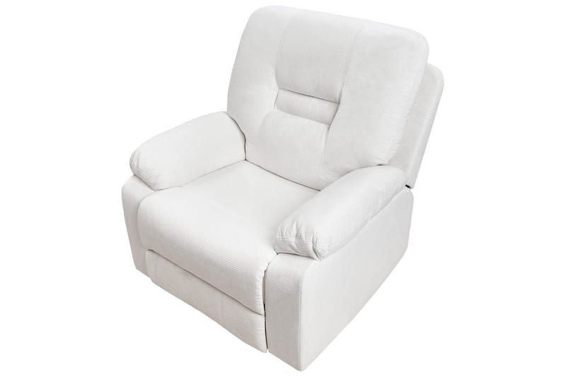 Lenestol Bergen Hvit - Hvit - Møbler - Stoler & lenestoler - Lenestoler - Sjeselonglenestol & divanlenestol