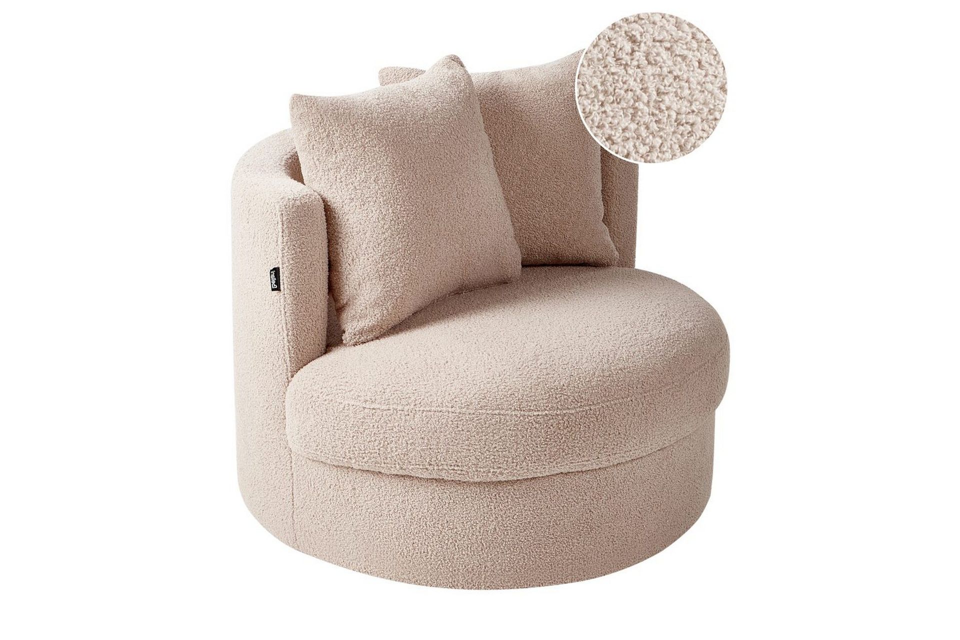 Lenestol Dalby Beige - Beige