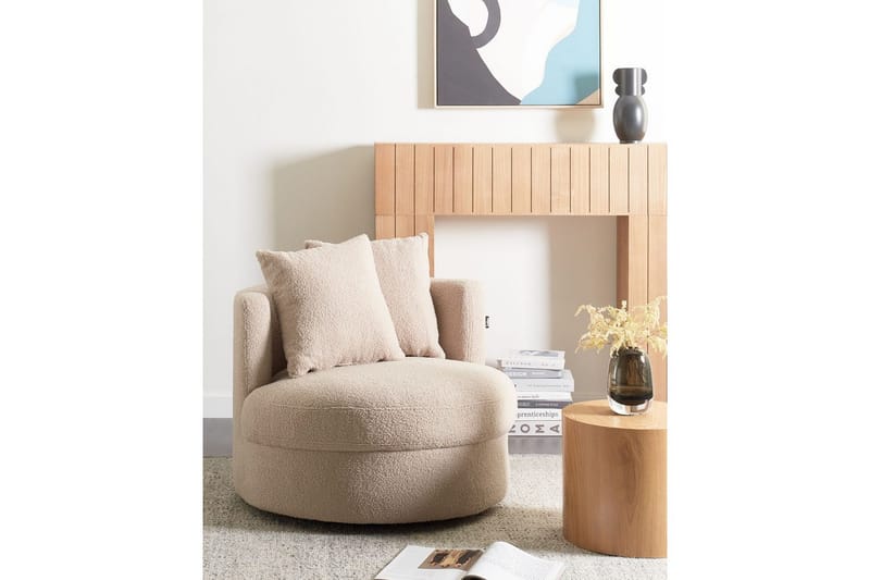 Lenestol Dalby Beige - Beige - Møbler - Stoler & lenestoler - Lenestoler - Recliner & kinostol