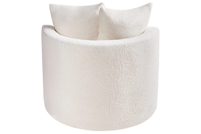 Lenestol Dalby Hvit - Hvit - Møbler - Stoler & lenestoler - Lenestoler - Lenestoler uten armlene