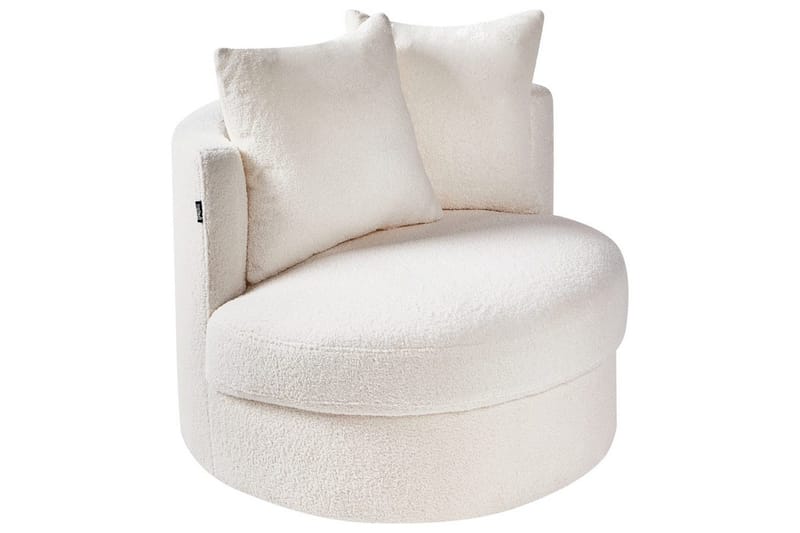 Lenestol Dalby Hvit - Hvit - Møbler - Stoler & lenestoler - Lenestoler - Lenestoler uten armlene