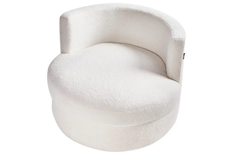 Lenestol Dalby Hvit - Hvit - Møbler - Stoler & lenestoler - Lenestoler - Lenestoler uten armlene