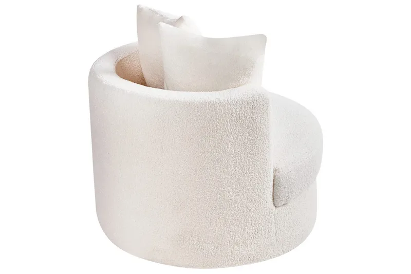 Lenestol Dalby Hvit - Hvit - Møbler - Stoler & lenestoler - Lenestoler - Lenestoler uten armlene