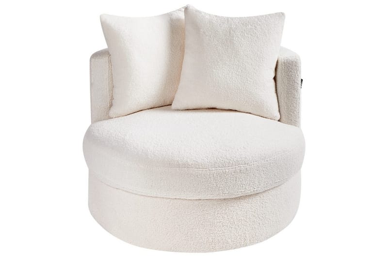 Lenestol Dalby Hvit - Hvit - Møbler - Stoler & lenestoler - Lenestoler - Lenestoler uten armlene