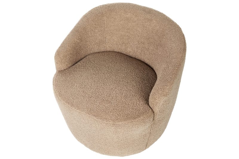 Lenestol Davik Beige/svart - Beige/svart - Møbler - Stoler & lenestoler - Lenestoler - Lenestoler uten armlene