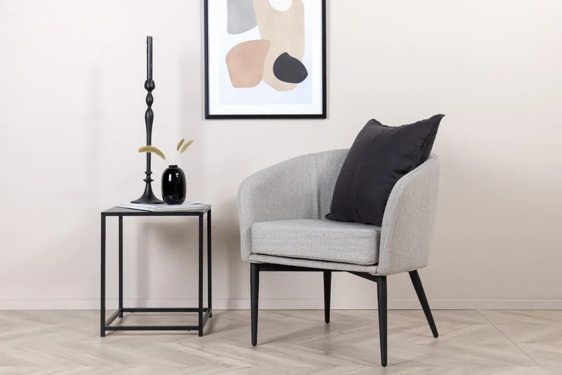 Lenestol Fluffy - Grå - Møbler - Stoler & lenestoler - Lenestoler