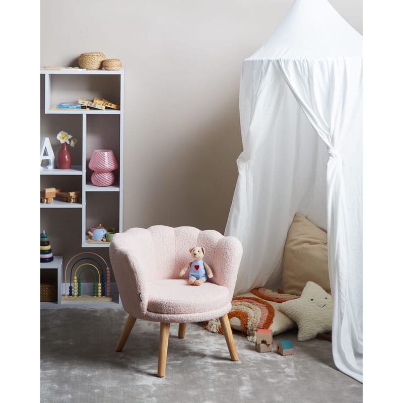 Lenestol Halby - Rosa, lyst tre - Møbler - Stoler & lenestoler - Lenestoler - Howard lenestol