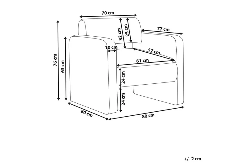 Lenestol Hallsberg - Møbler - Stoler & lenestoler - Lenestoler - Lenestoler uten armlene