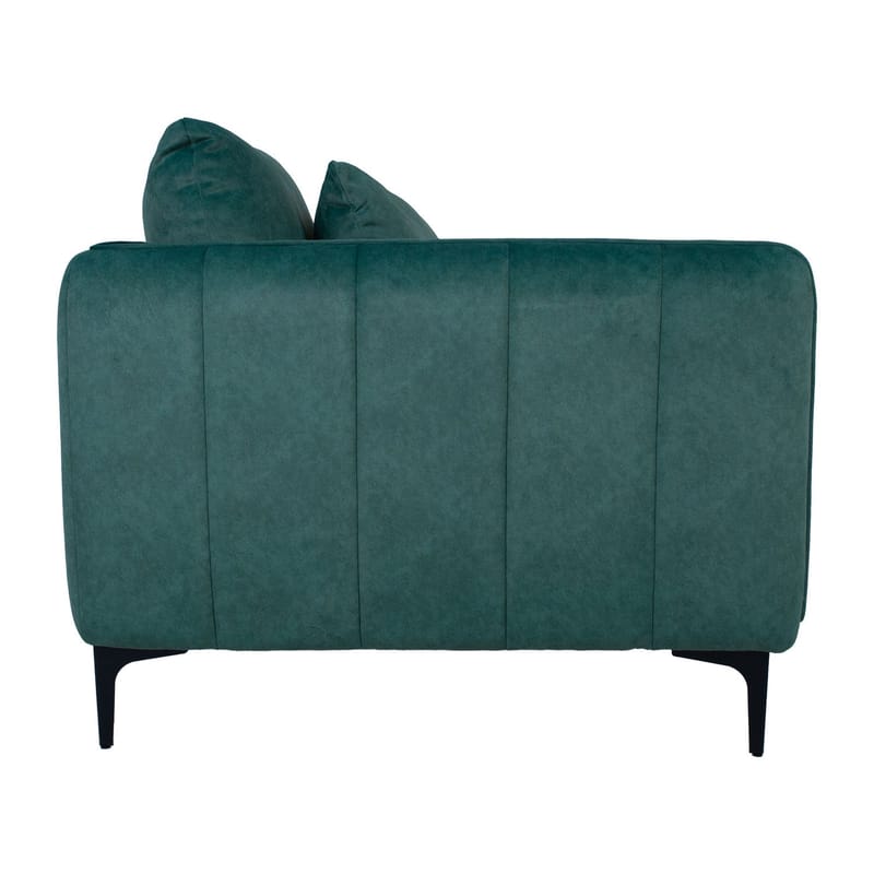 Lenestol HOME4YOU Bianka 80x40xh85 cm, melamin med eikebark - grønn - Møbler - Stoler & lenestoler - Lenestoler - Klubblenestol