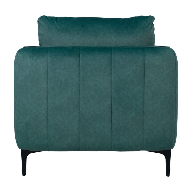 Lenestol HOME4YOU Bianka 80x40xh85 cm, melamin med eikebark - grønn - Møbler - Stoler & lenestoler - Lenestoler - Klubblenestol