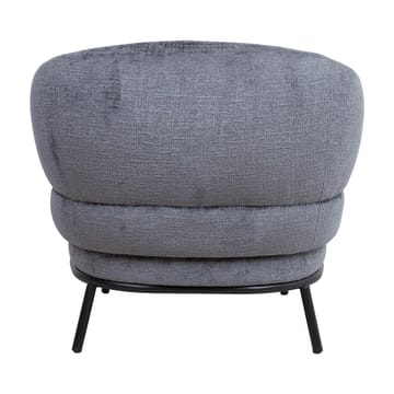 Lenestol HOME4YOU Gemala 100x40xh115 cm, svart - mørkegrå - Møbler - Stoler & lenestoler - Lenestoler - Klubblenestol