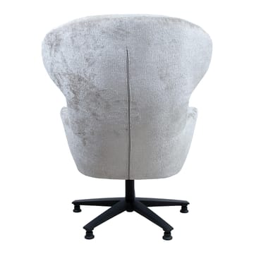 Lenestol HOME4YOU Karolina 100x40xh140 cm, eik - Kremhvit - Møbler - Stoler & lenestoler - Lenestoler - Ørelappstol