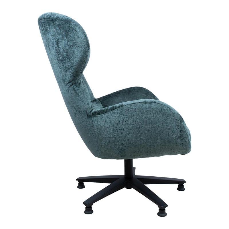 Lenestol HOME4YOU Karolina 106x40xh76 cm, eik - Grønn - Møbler - Stoler & lenestoler - Lenestoler - Ørelappstol