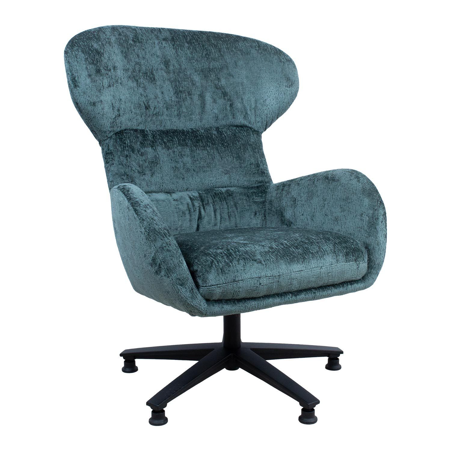Lenestol HOME4YOU Karolina 106x40xh76 cm, eik - Grønn