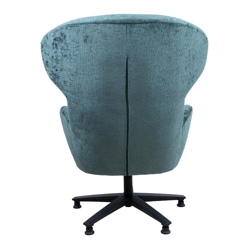 Lenestol HOME4YOU Karolina 106x40xh76 cm, eik - Grønn - Møbler - Stoler & lenestoler - Lenestoler - Ørelappstol