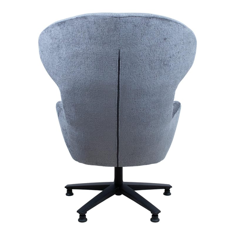 Lenestol HOME4YOU Karolina 180x40xh76 cm, eik - Grå - Møbler - Stoler & lenestoler - Lenestoler - Ørelappstol