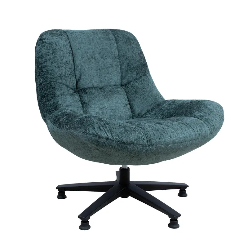 Lenestol HOME4YOU Kendra 150x40xh80 cm, svart - grønn - Møbler - Stoler & lenestoler - Lenestoler - Lenestoler uten armlene