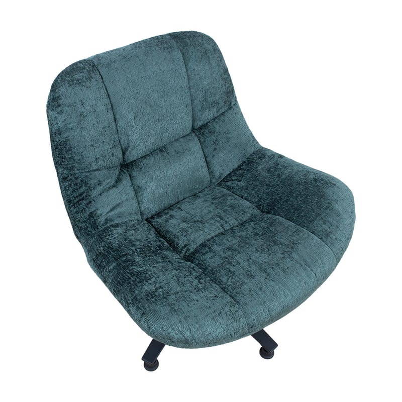 Lenestol HOME4YOU Kendra 150x40xh80 cm, svart - grønn - Møbler - Stoler & lenestoler - Lenestoler - Lenestoler uten armlene