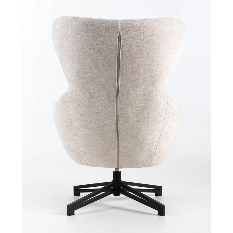 Lenestol HOME4YOU Lionel 158x40xh83 cm, cappuccino - hvit - Møbler - Stoler & lenestoler - Lenestoler