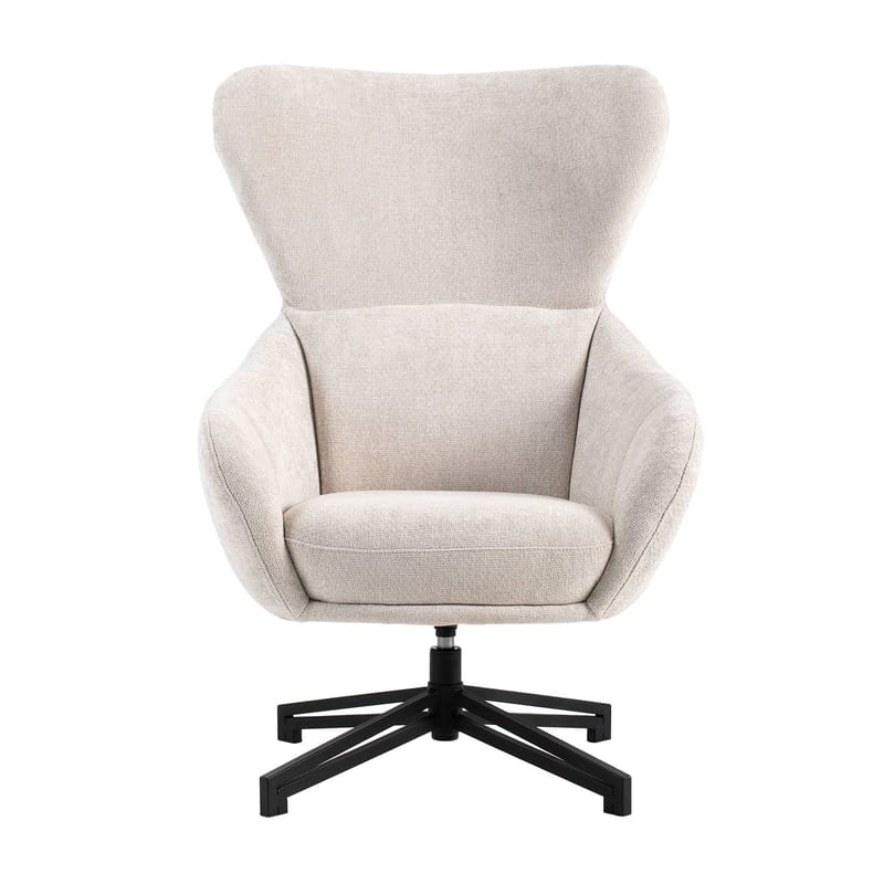 Lenestol HOME4YOU Lionel 158x40xh83 cm, cappuccino - hvit - Møbler - Stoler & lenestoler - Lenestoler