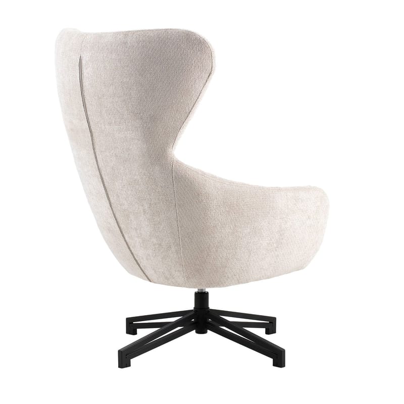 Lenestol HOME4YOU Lionel 158x40xh83 cm, cappuccino - hvit - Møbler - Stoler & lenestoler - Lenestoler