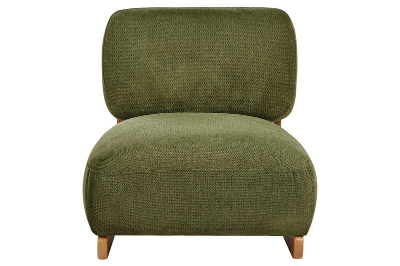 Lenestol Kokkola - Grønn, lyst tre - Møbler - Stoler & lenestoler - Lenestoler