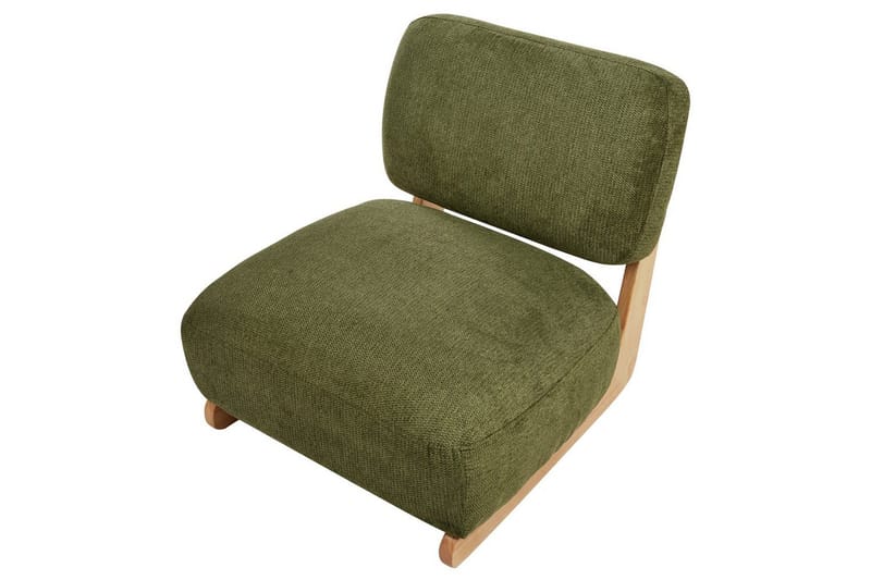 Lenestol Kokkola - Grønn, lyst tre - Møbler - Stoler & lenestoler - Lenestoler