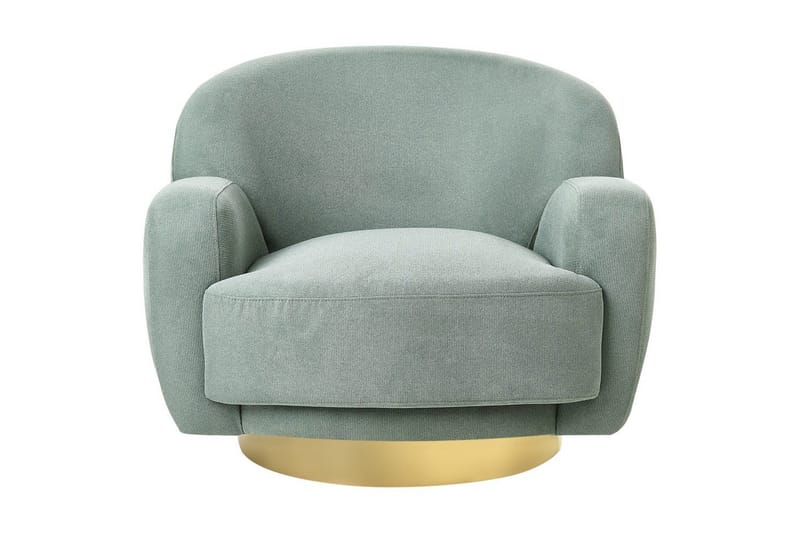 Lenestol Lejre Grønn/gull - Grønn/gull - Møbler - Stoler & lenestoler - Lenestoler - Klubblenestol