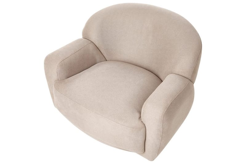 Lenestol Lejre Taupe/gull - Taupe/gull - Møbler - Stoler & lenestoler - Lenestoler - Klubblenestol