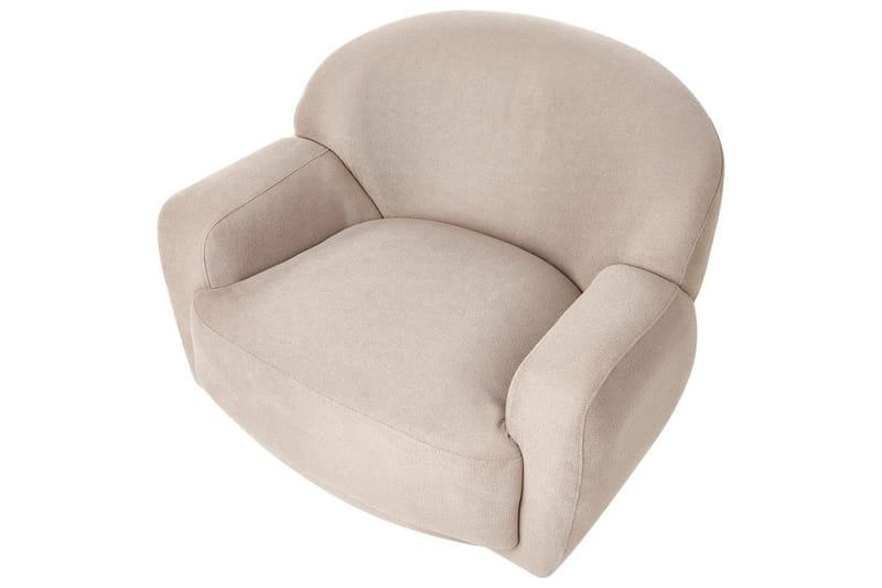 Lenestol Lejre Taupe/gull - Taupe/gull - Møbler - Stoler & lenestoler - Lenestoler - Klubblenestol
