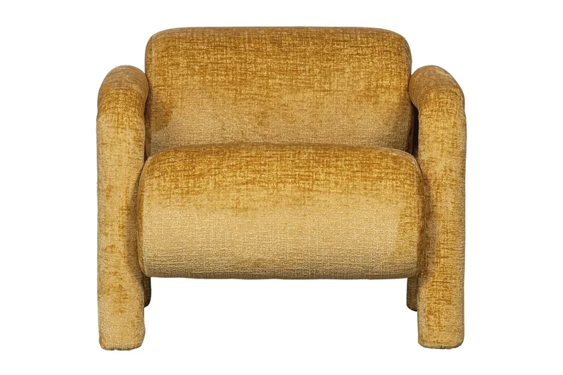 Lenestol Lenny - Gull/Gul - Møbler - Stoler & lenestoler - Lenestoler