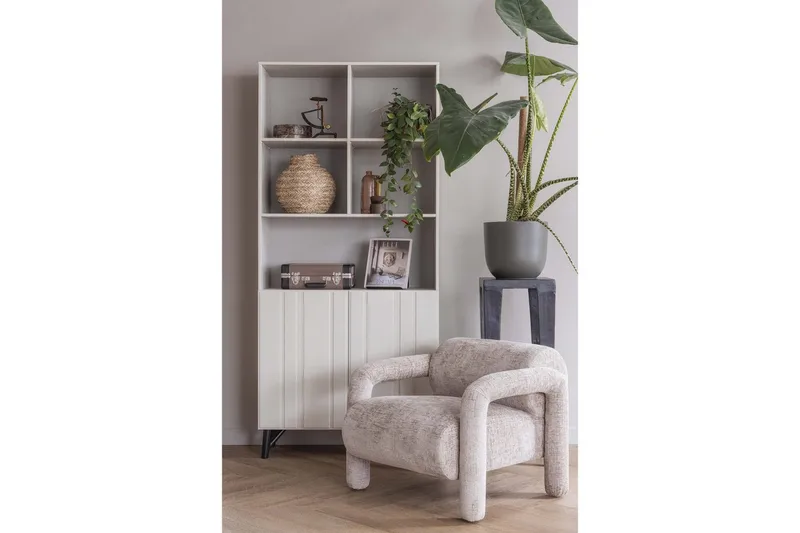 Lenestol Lenny - Sand - Møbler - Stoler & lenestoler - Lenestoler