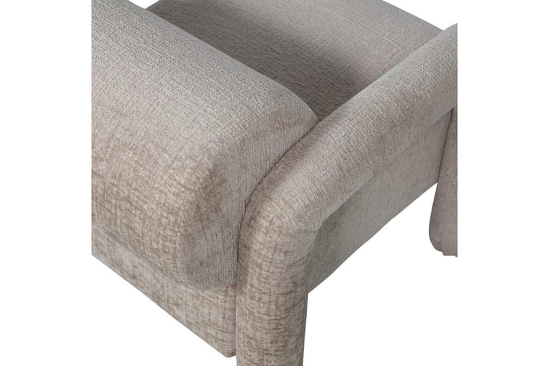 Lenestol Lenny - Sand - Møbler - Stoler & lenestoler - Lenestoler