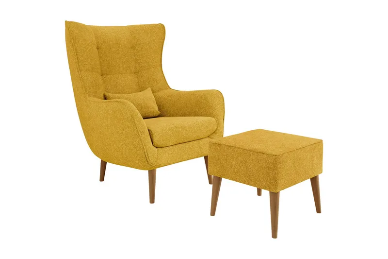 Lenestol LORD med Fotskammel, undefined