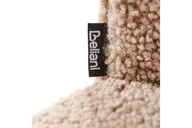 Lenestol Lovelock - Beige, svart/Bouclé - Møbler - Stoler & lenestoler - Lenestoler - Lenestoler uten armlene