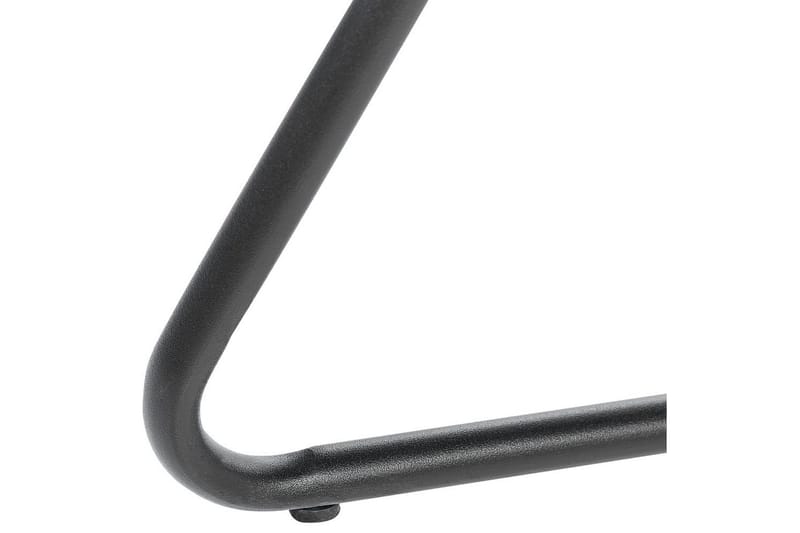 Lenestol Lovelock - Grå, svart/Fløyel - Møbler - Stoler & lenestoler - Lenestoler - Lenestoler uten armlene