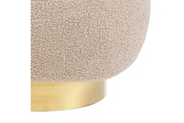Lenestol Loviisa - Beige/gull - Møbler - Stoler & lenestoler - Lenestoler - Lenestoler uten armlene